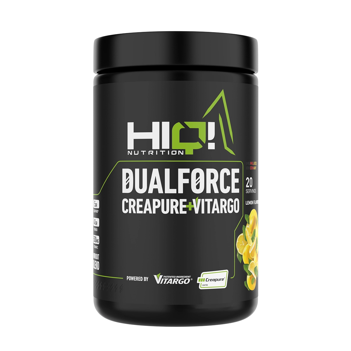 HIQ Dual Force Creapure+Vitargo 1000g
