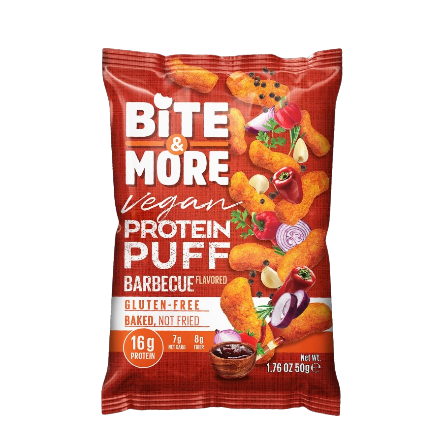 Bite&More Protein Chips 50g Barbecue