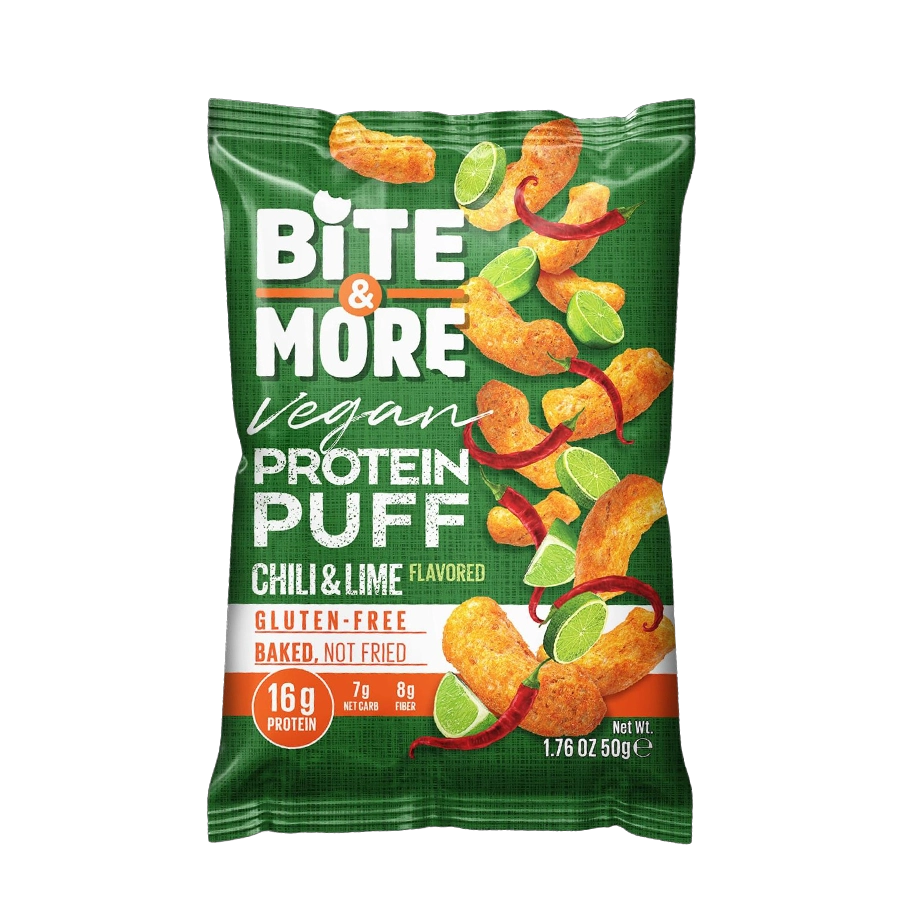 Bite&More Protein Chips 50g Chilli&Lime