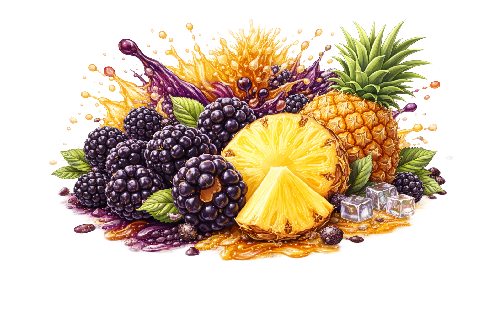 Blackberry Pineapple