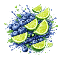 Blueberry Lime