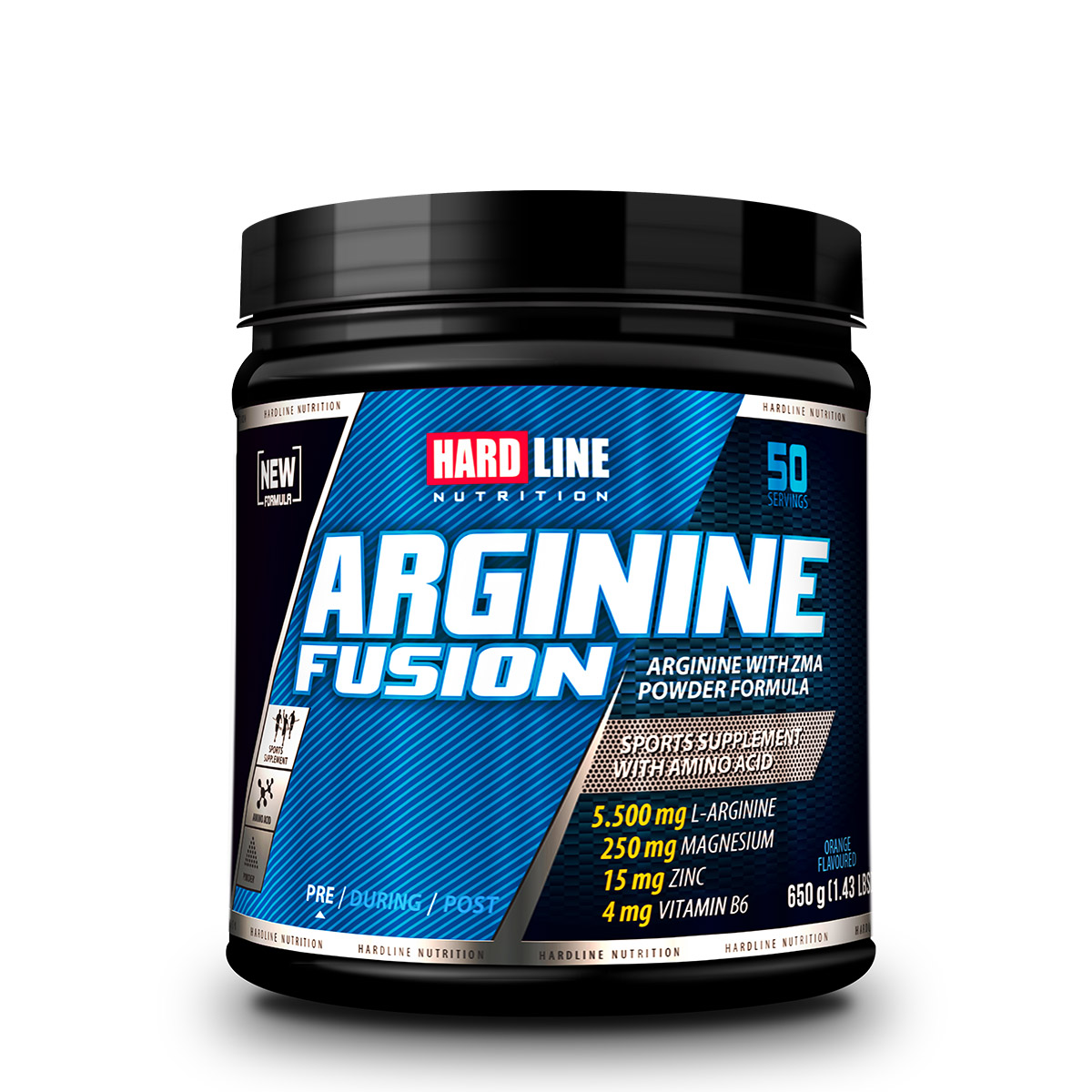 Hardline Arginine Fushion 650g