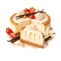 New York Vanilla Cheesecake