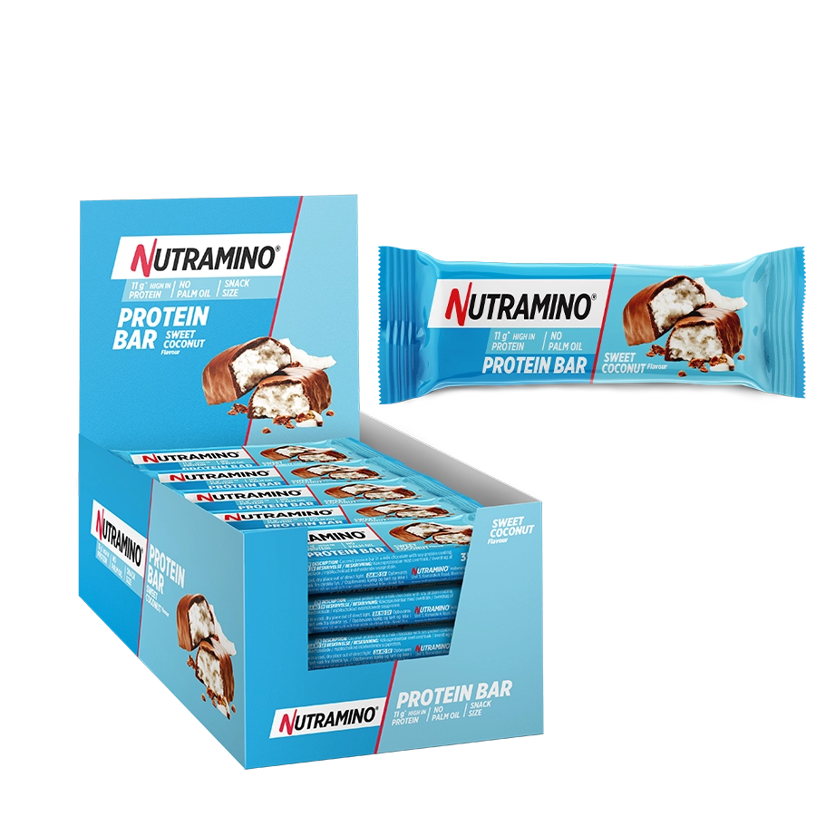 NUTRAMINO PROTEIN BAR 55g SWEET COCONUT